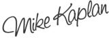 Mike Kaplan signature